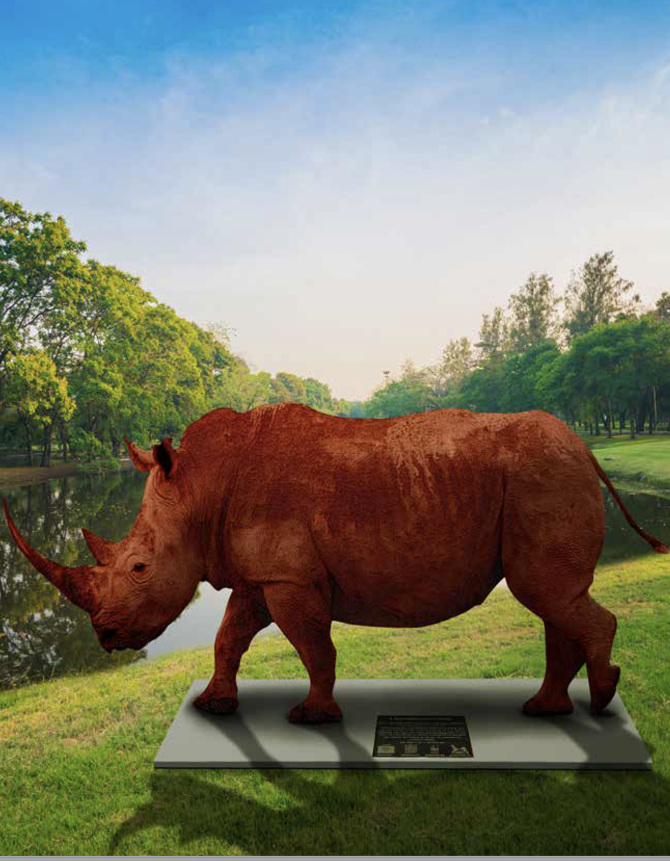 Rhino Sculpture